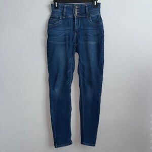 BAMBOO Dark Blue High Rise Jeans Size 9